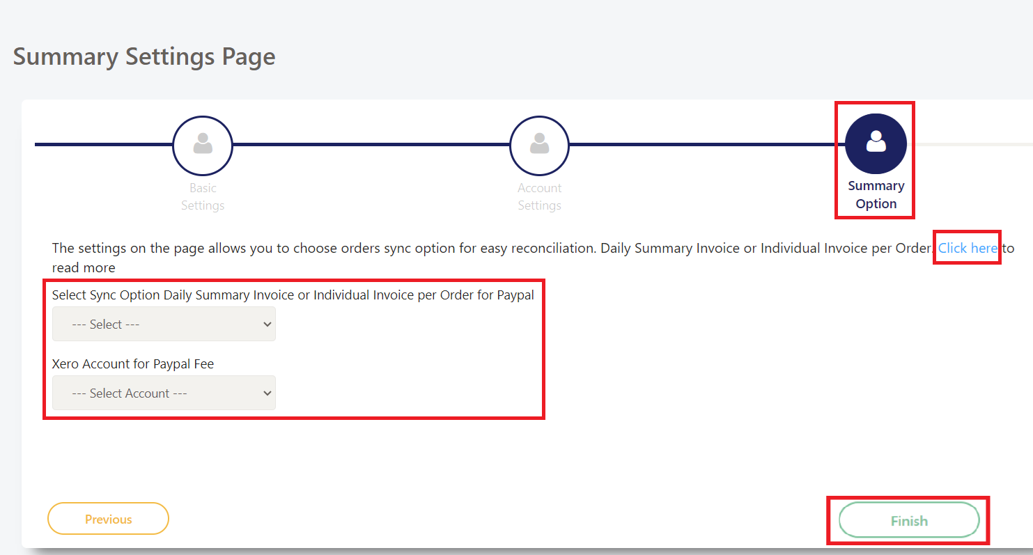 PayPal individual order sync or Daily PayPal order sync in summary  